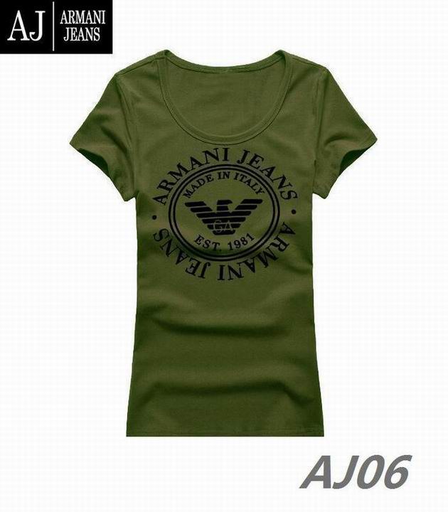Armani short round collar T woman S-XL-180